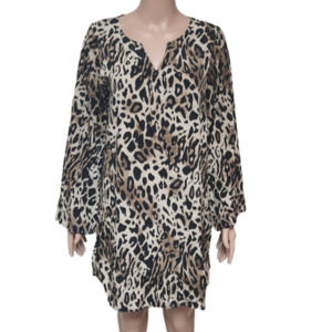 Auditions leopard dress (Code-P085)